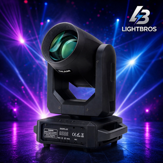 LightBros 200W LED GOBO Spot Moving Head