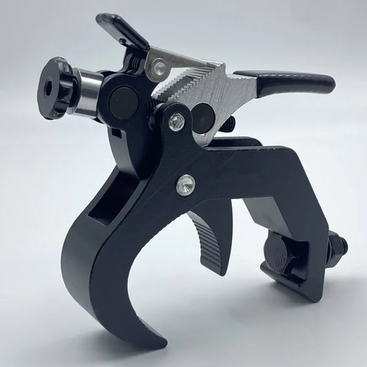 Durable Heavy Duty Hooks Aluminum Lighting Clamps Tube Diameter 45-60MM Support 100KG Stage Lighting Moving Head Clamps