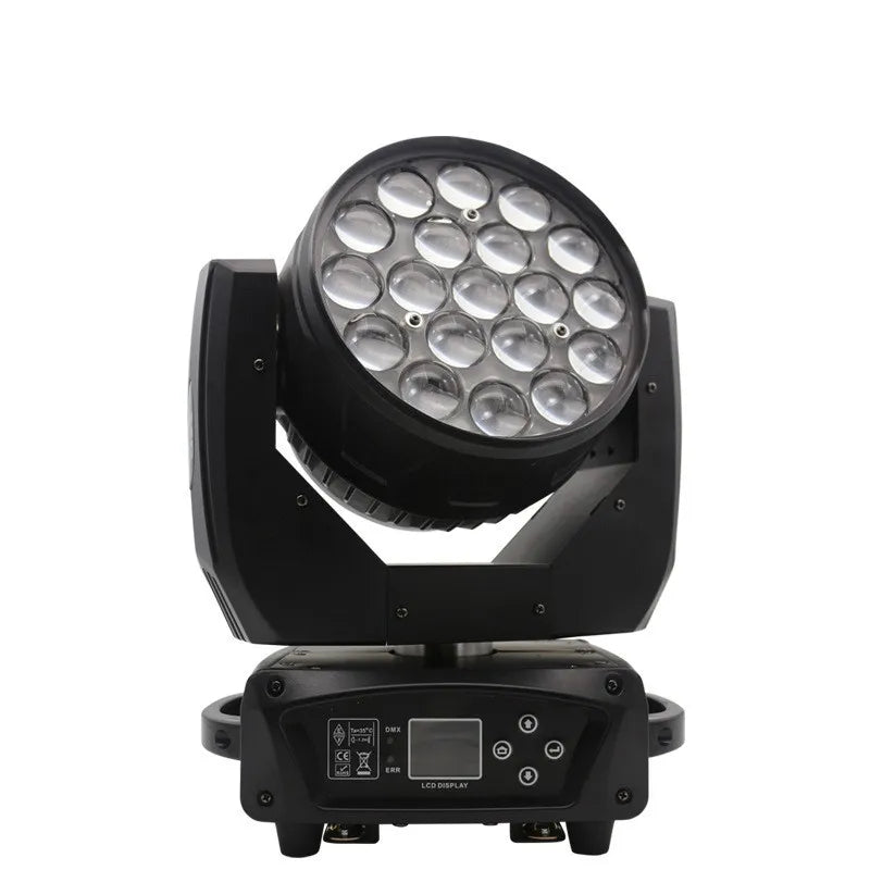 19 Led Beam Stage Lights 300W IP65 FB4 Control Four-in-One Focusing Moving Head Dyeing Bar and Face Light Show