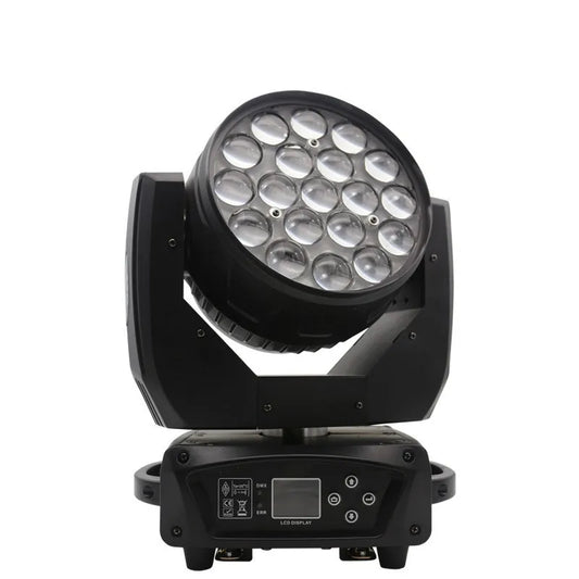 19 Led Beam Stage Lights 300W IP65 FB4 Control Four-in-One Focusing Moving Head Dyeing Bar and Face Light Show